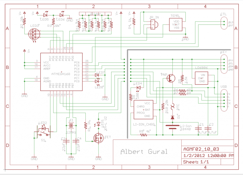 AG:MF02 Schematic Diagram