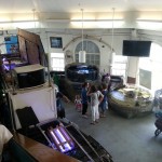 A view of the aquarium's interior.